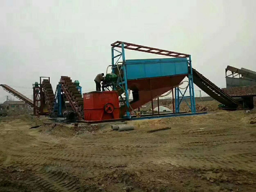 挖斗洗砂机