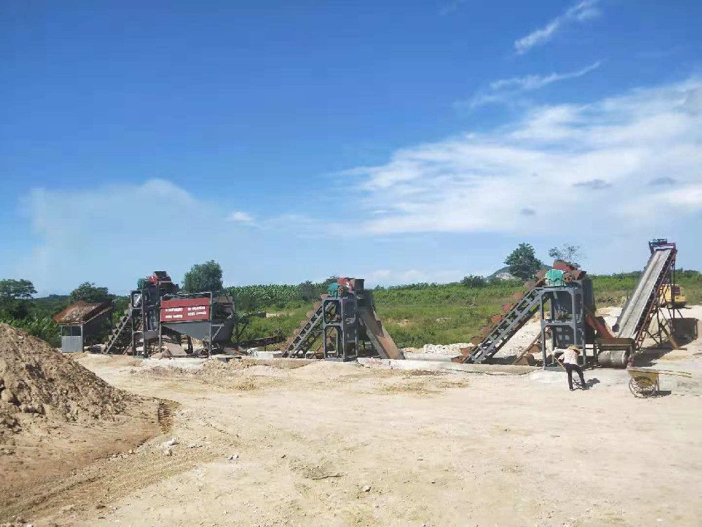 挖斗水洗洗砂机